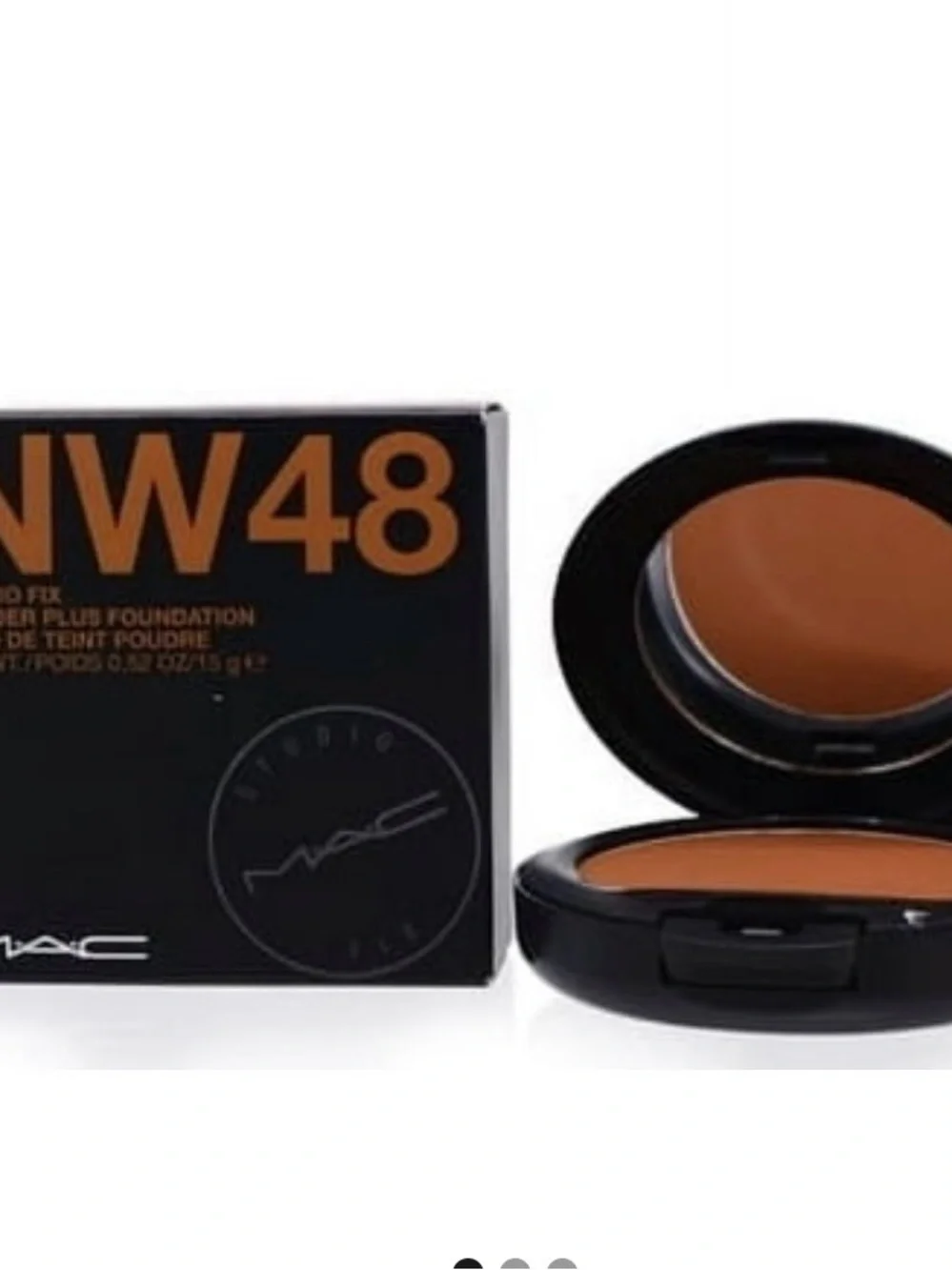 MAC Studio Fix Powder Plus Foundation NW48 15g Full Coverage NIB